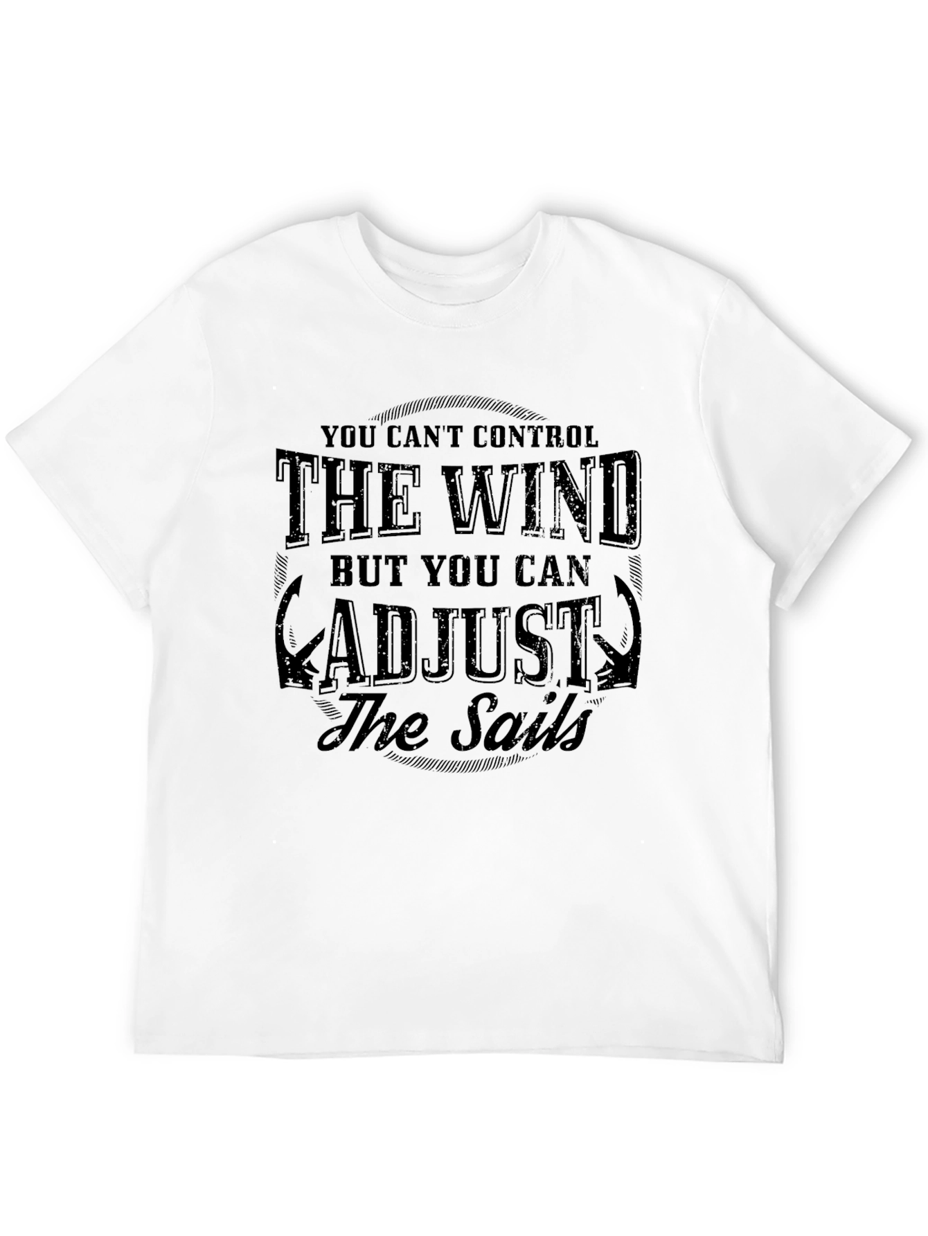 The Wind and Sails Graphic Black T-Shirt