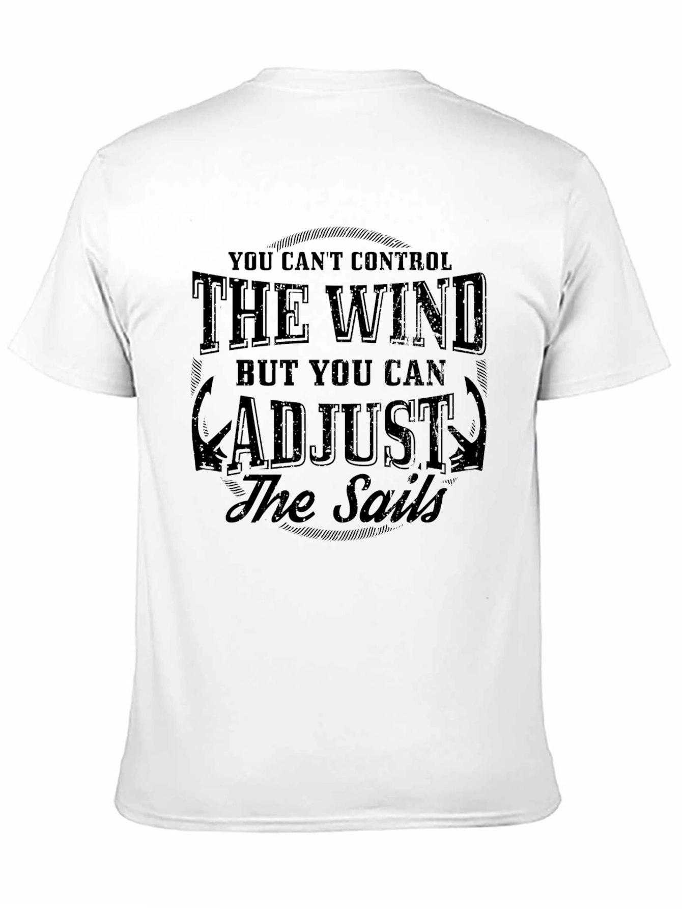 The Wind and Sails Graphic Black T-Shirt