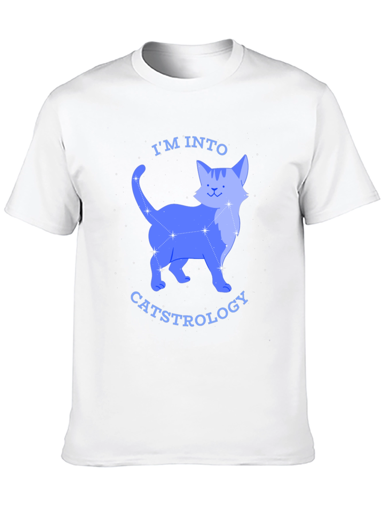 Catstrology T-Shirt: Im Into Astrology Constellation Cat Tee