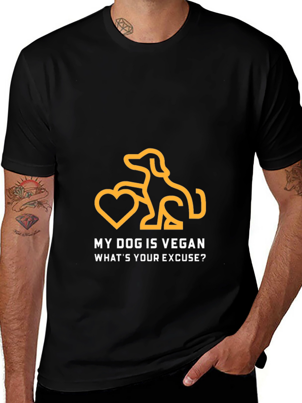 My Dog is Vegan Graphic Tee