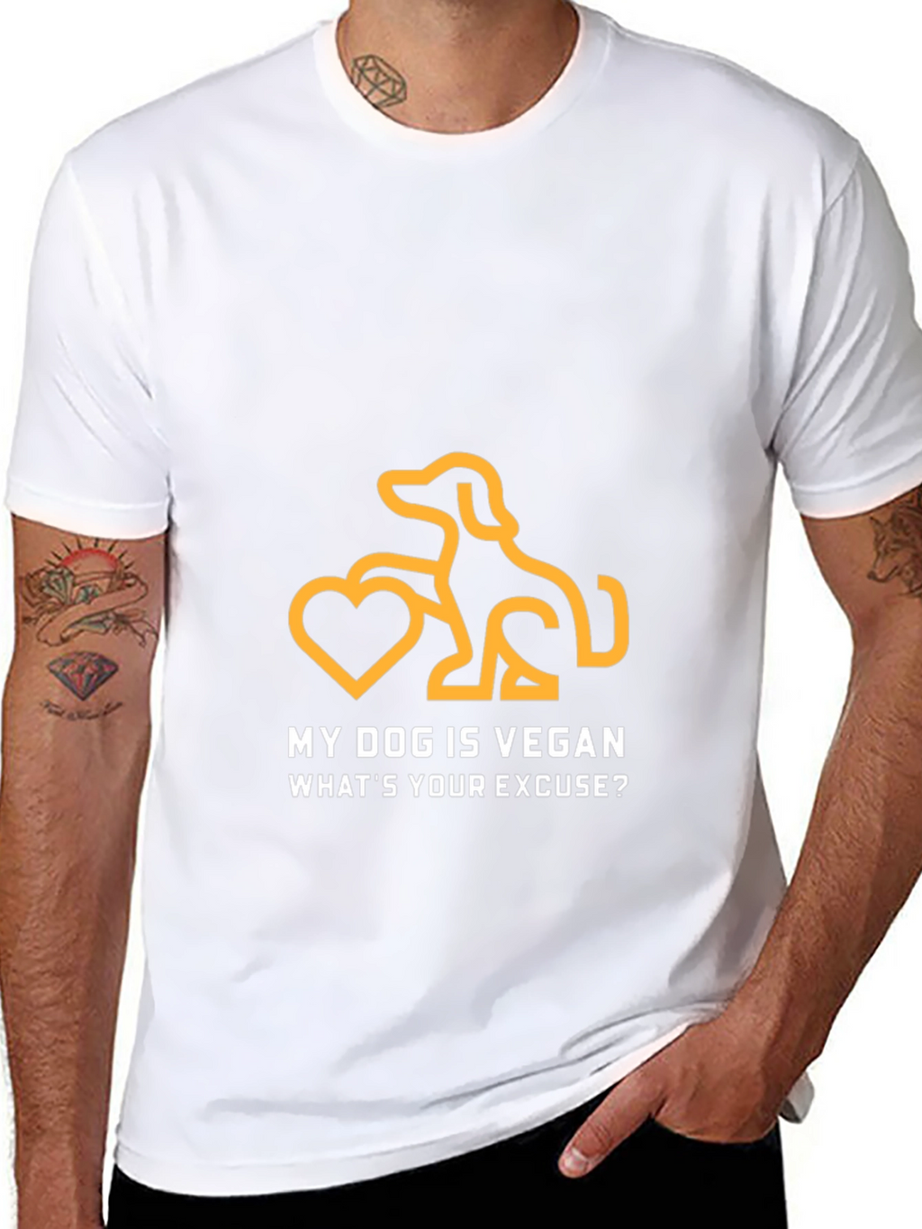 My Dog is Vegan Graphic Tee