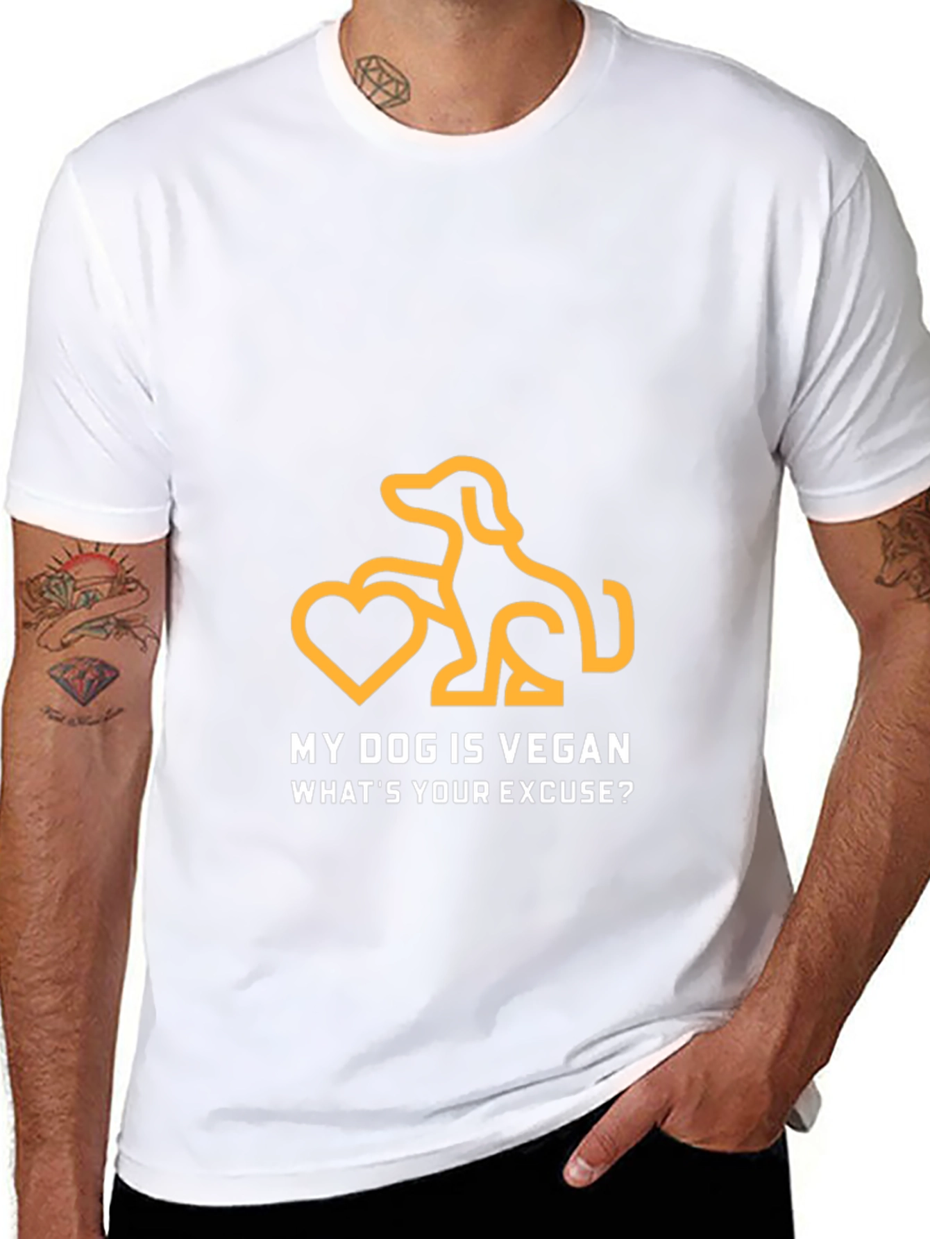 My Dog is Vegan Graphic Tee
