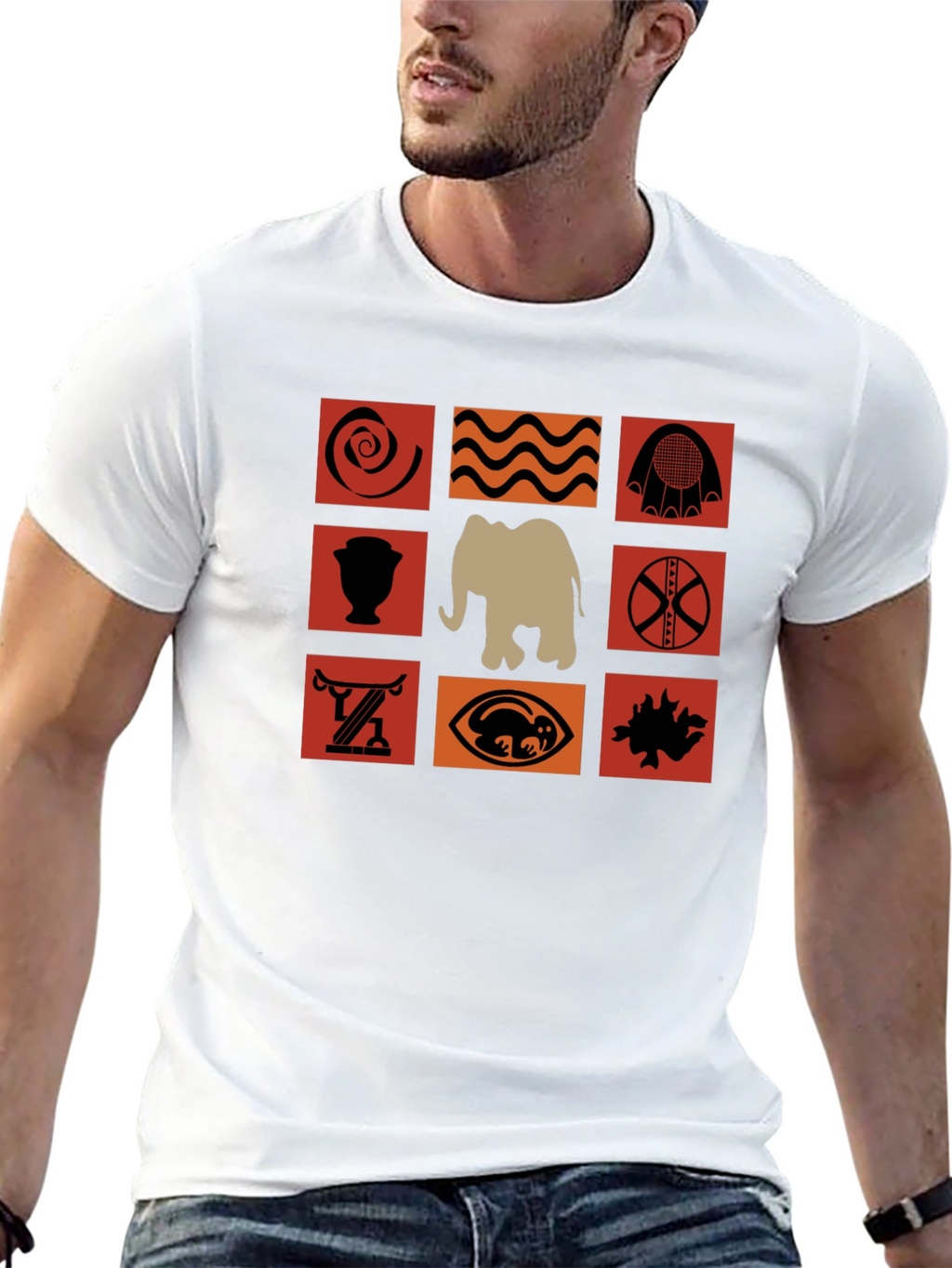 African Motif T-Shirt