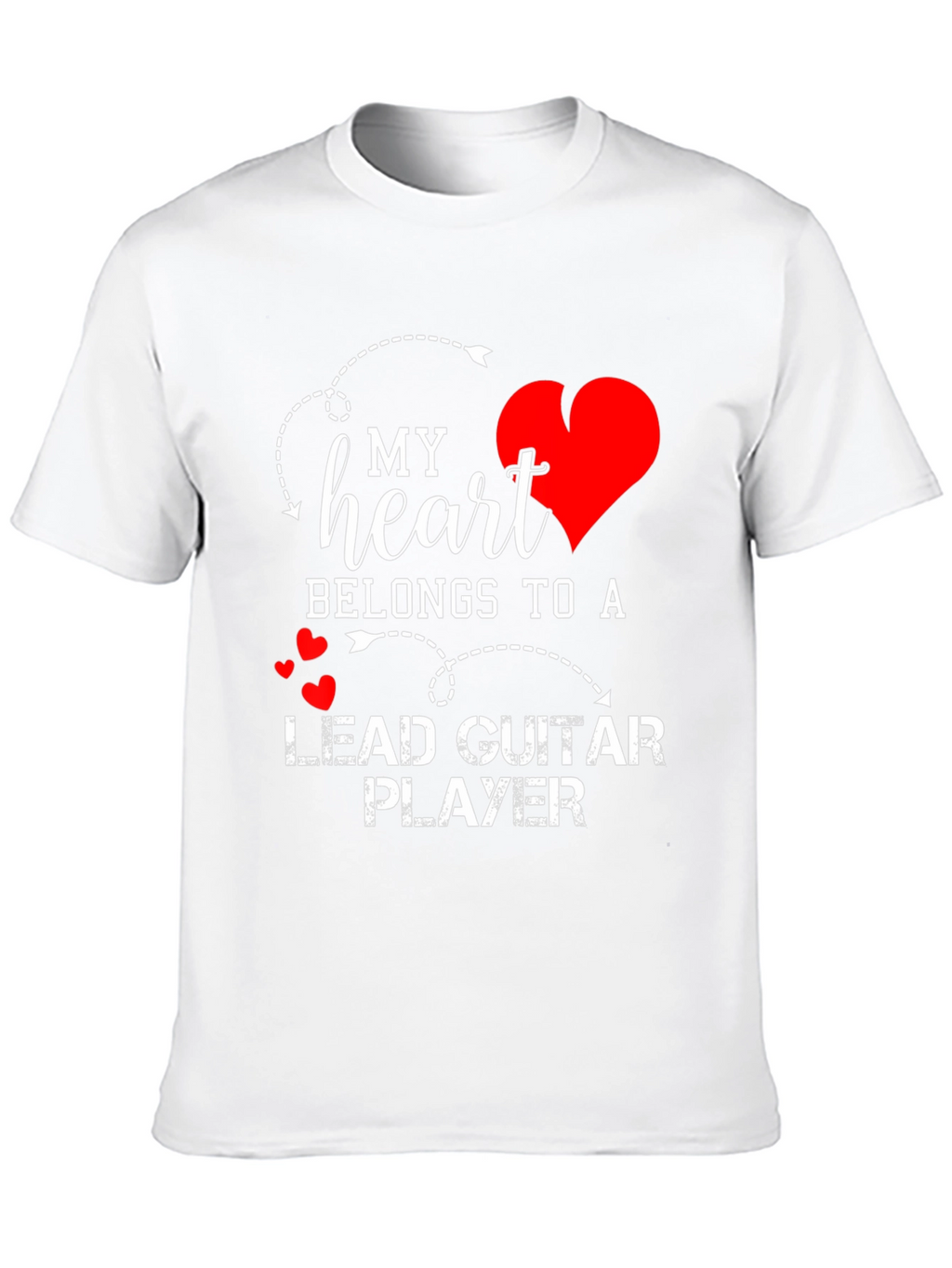 My Heart Belongs to a Lead Guitar Player T-Shirt