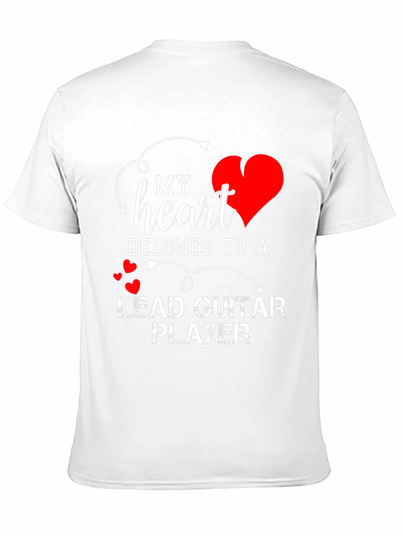 My Heart Belongs to a Lead Guitar Player T-Shirt