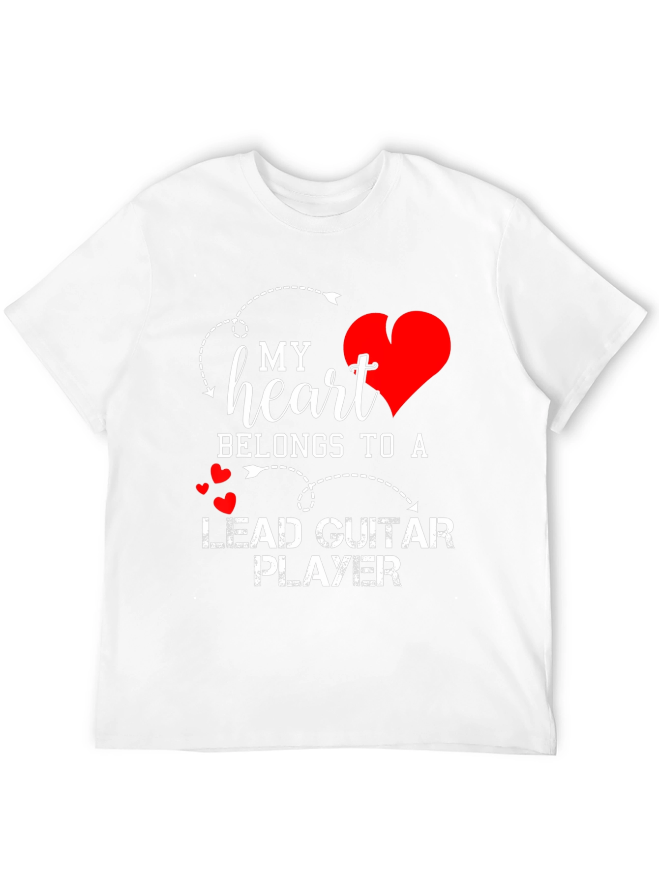 My Heart Belongs to a Lead Guitar Player T-Shirt
