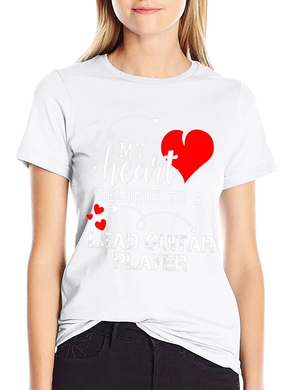 My Heart Belongs to a Lead Guitar Player T-Shirt