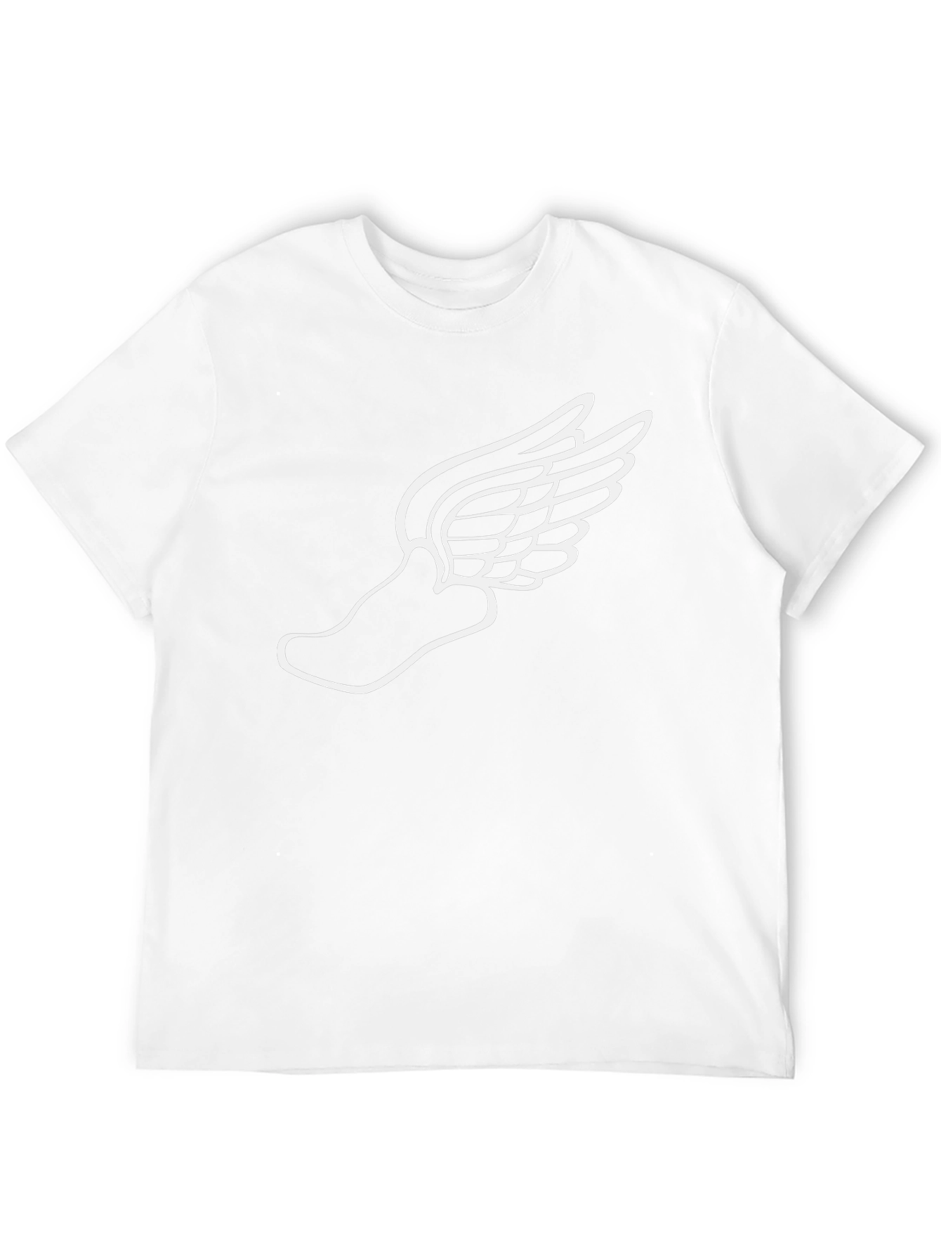 Winged Shoe Black T-Shirt