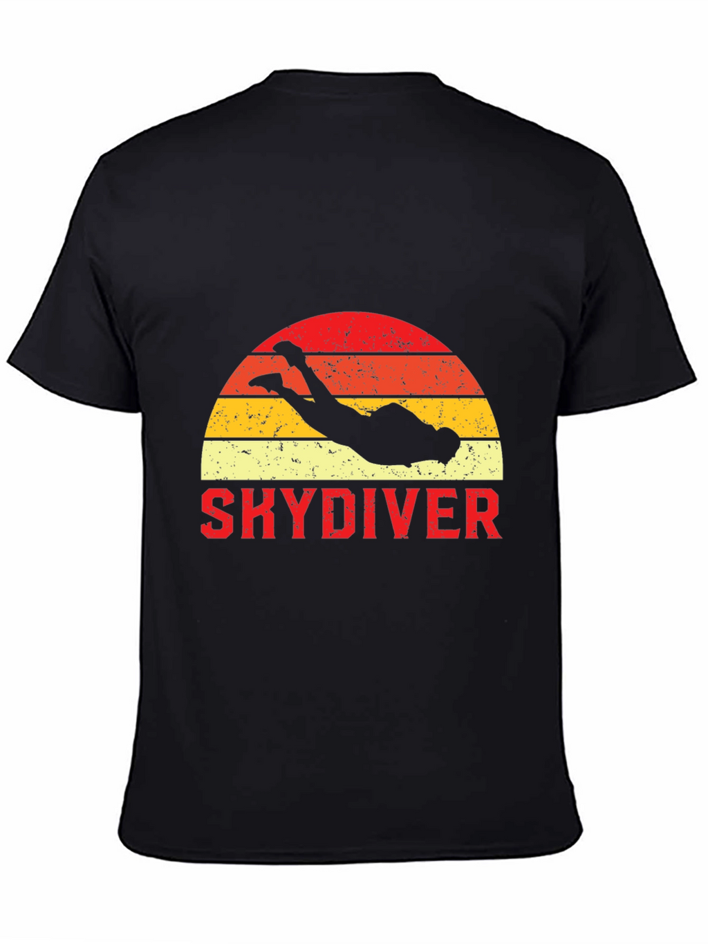 Skydiving Retro Sunset T-Shirt
