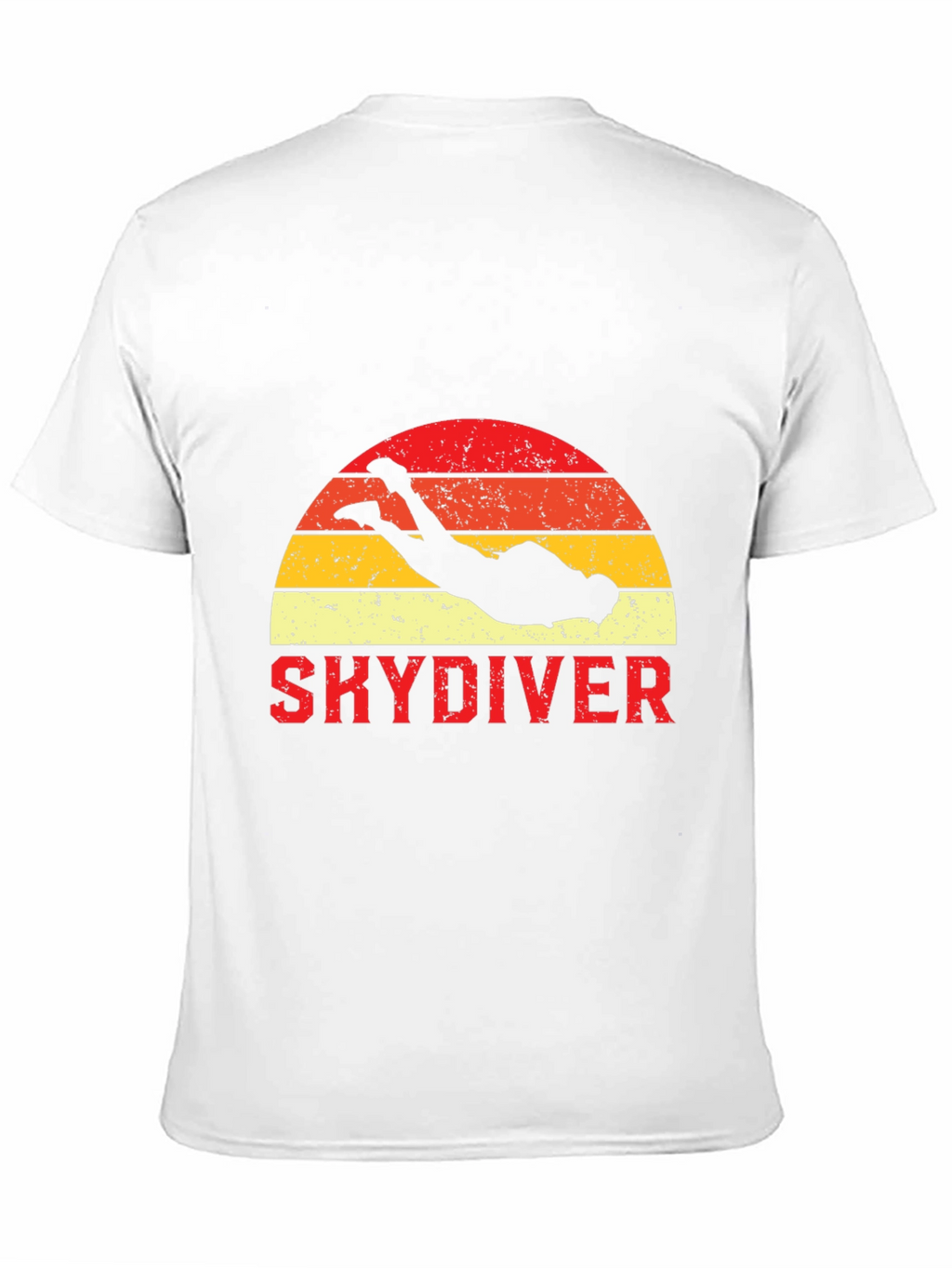 Skydiving Retro Sunset T-Shirt