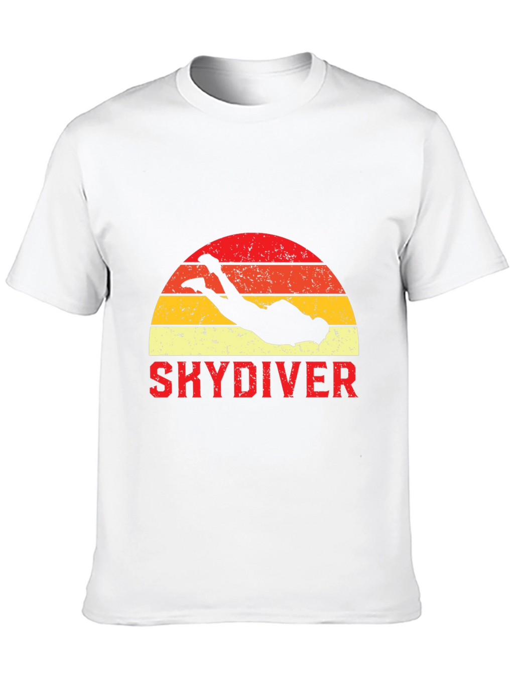 Skydiving Retro Sunset T-Shirt