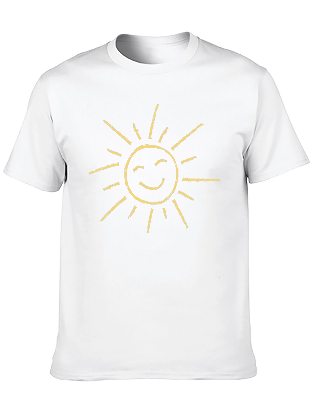 Sunshine Graphic Tee - Black Casual T-Shirt