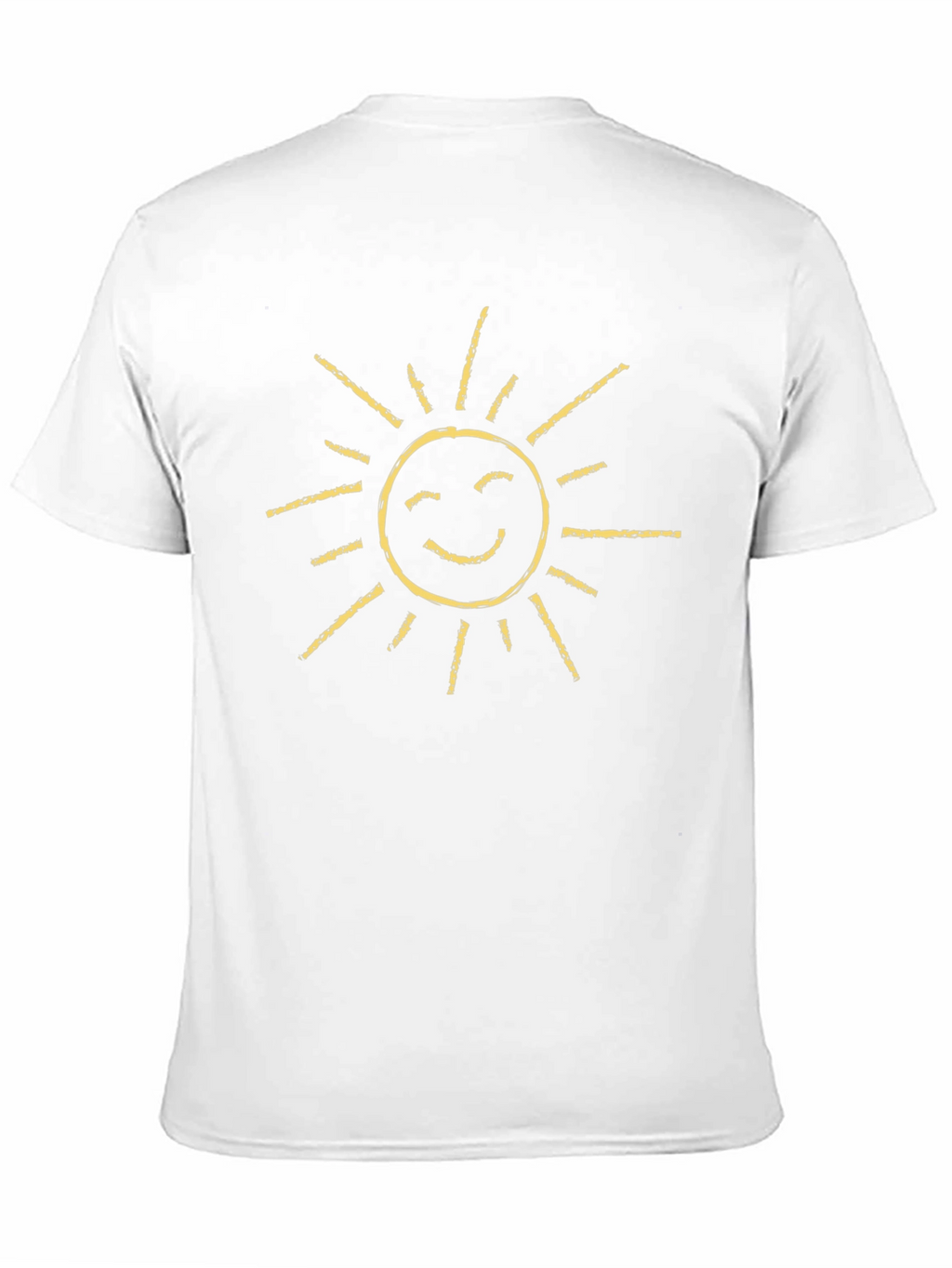 Sunshine Graphic Tee - Black Casual T-Shirt