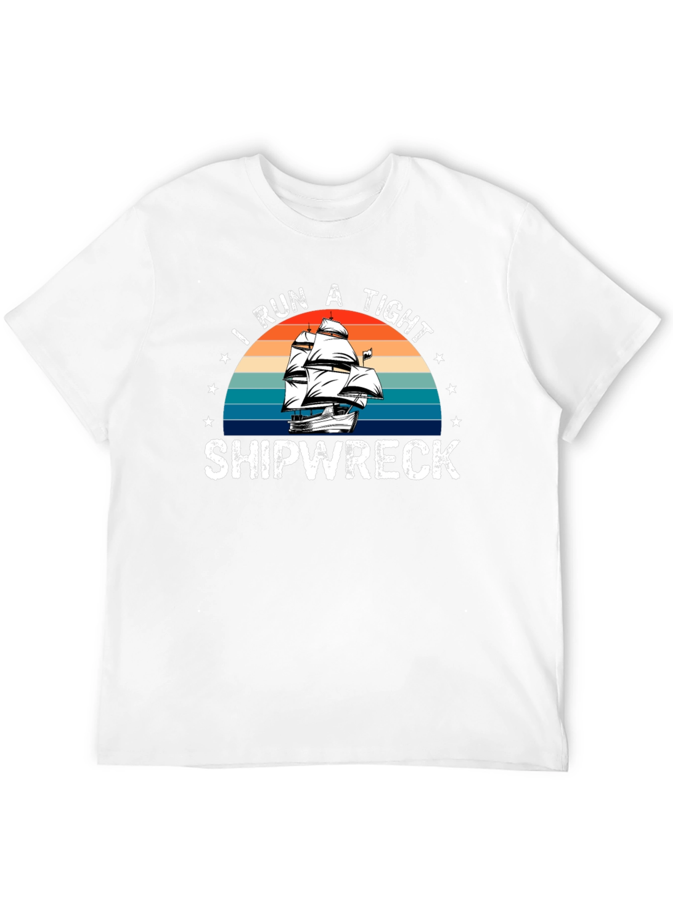 I Run a Tight Shipwreck Graphic Tee