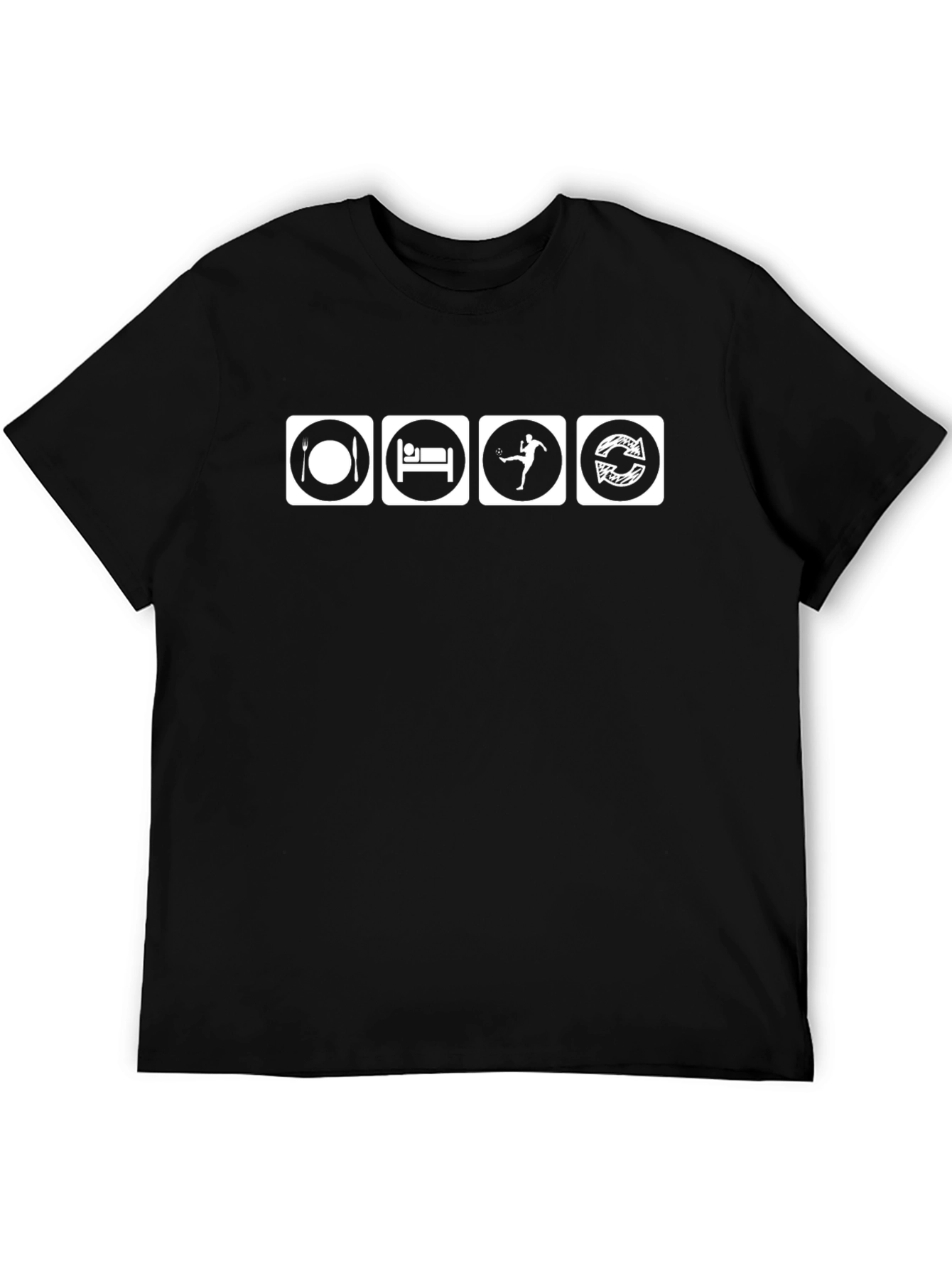 Eat Sleep Kick Repeat T-Shirt | Cool Graphic Tee