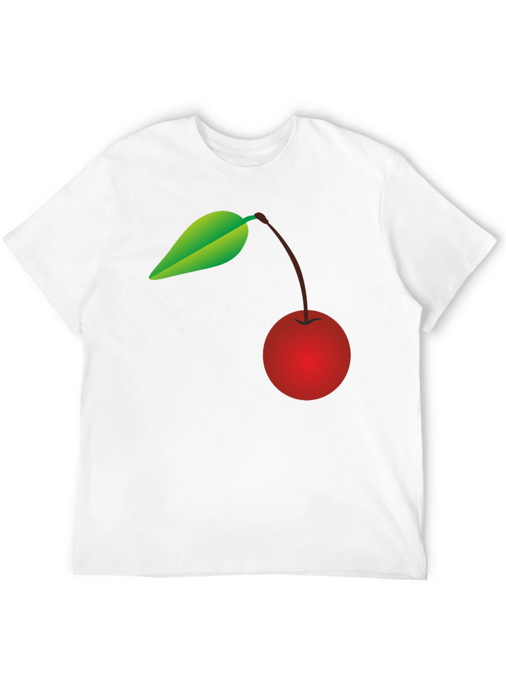 Cherry Graphic Black T-Shirt - Trendy Casual Wear