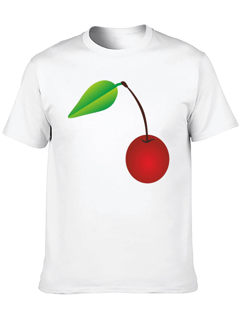 Cherry Graphic Black T-Shirt - Trendy Casual Wear