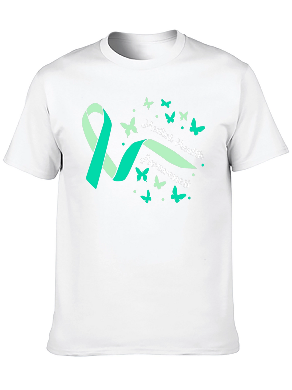 Mental Health Awareness Ribbon T-Shirt