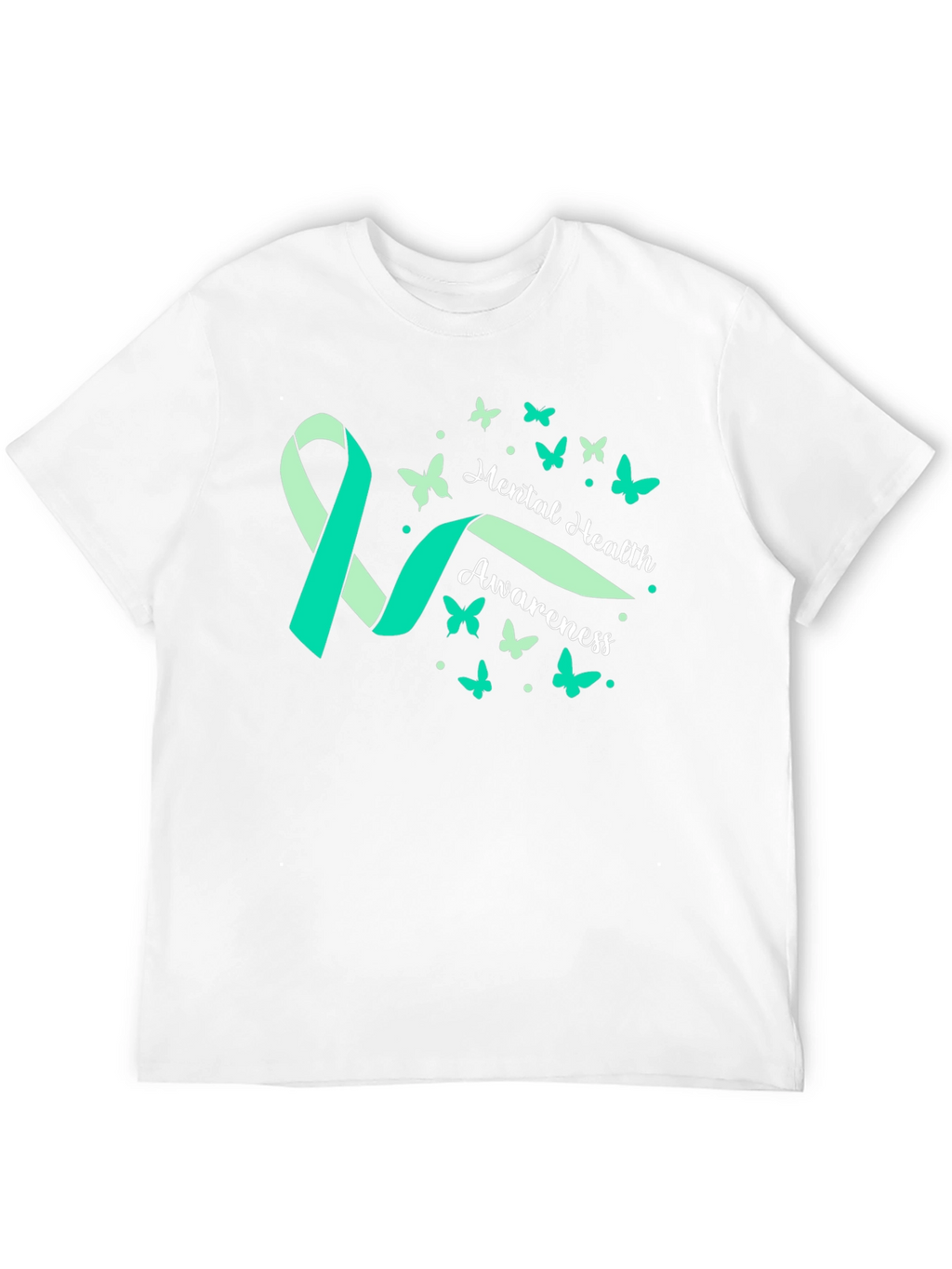 Mental Health Awareness Ribbon T-Shirt