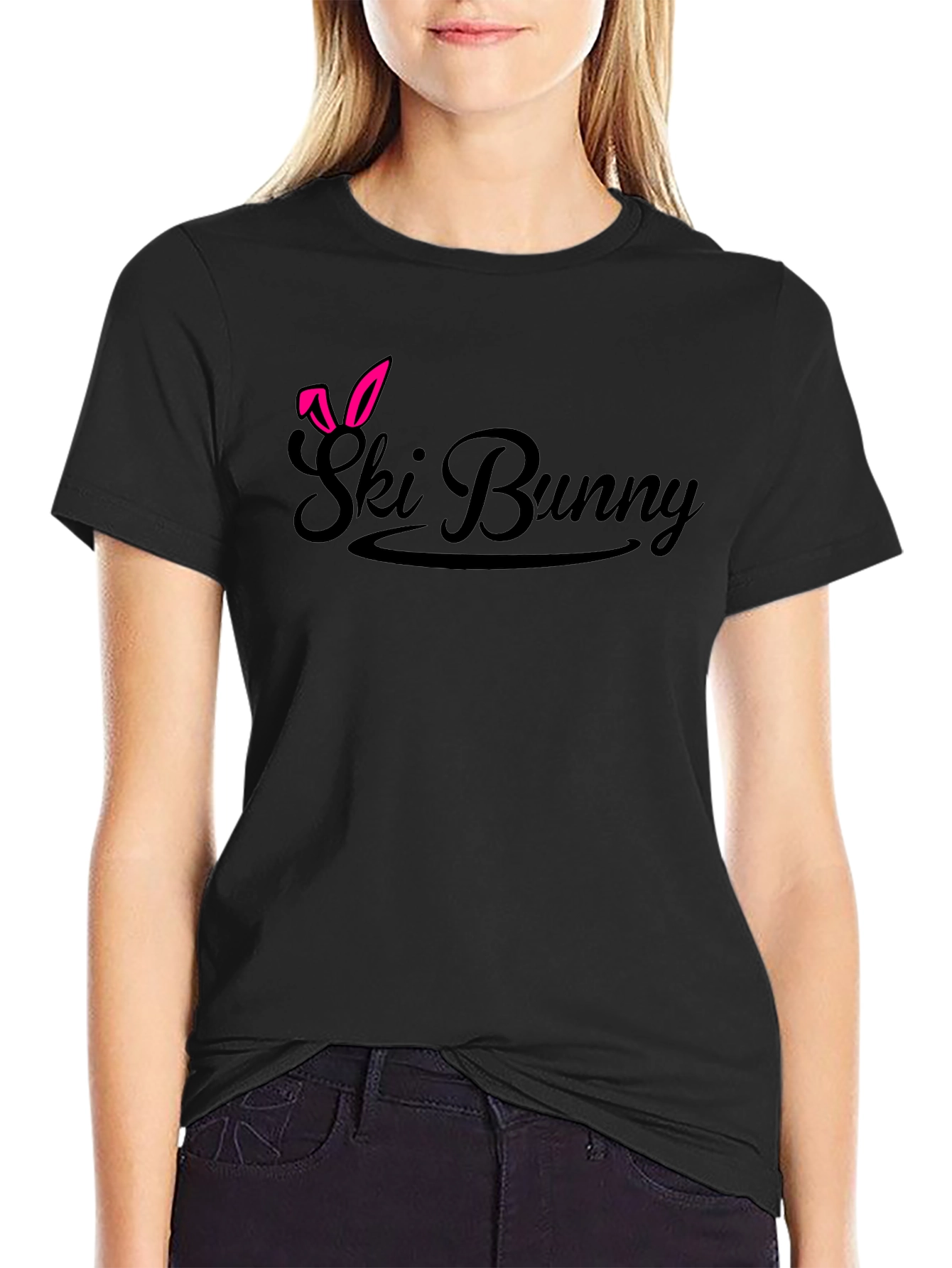 Ski Bunny T-Shirt - Fun Winter Apparel