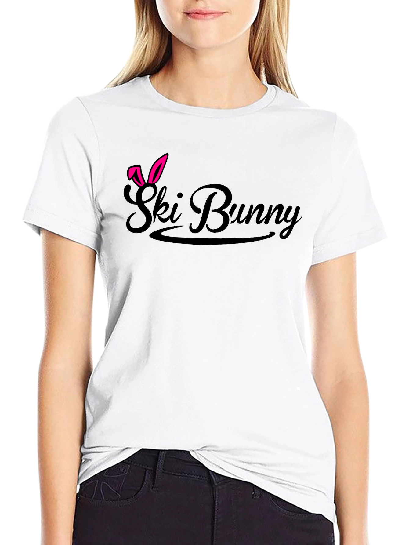 Ski Bunny T-Shirt - Fun Winter Apparel