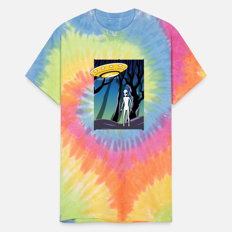 UFO alien funny cute flying spaceship astronaut