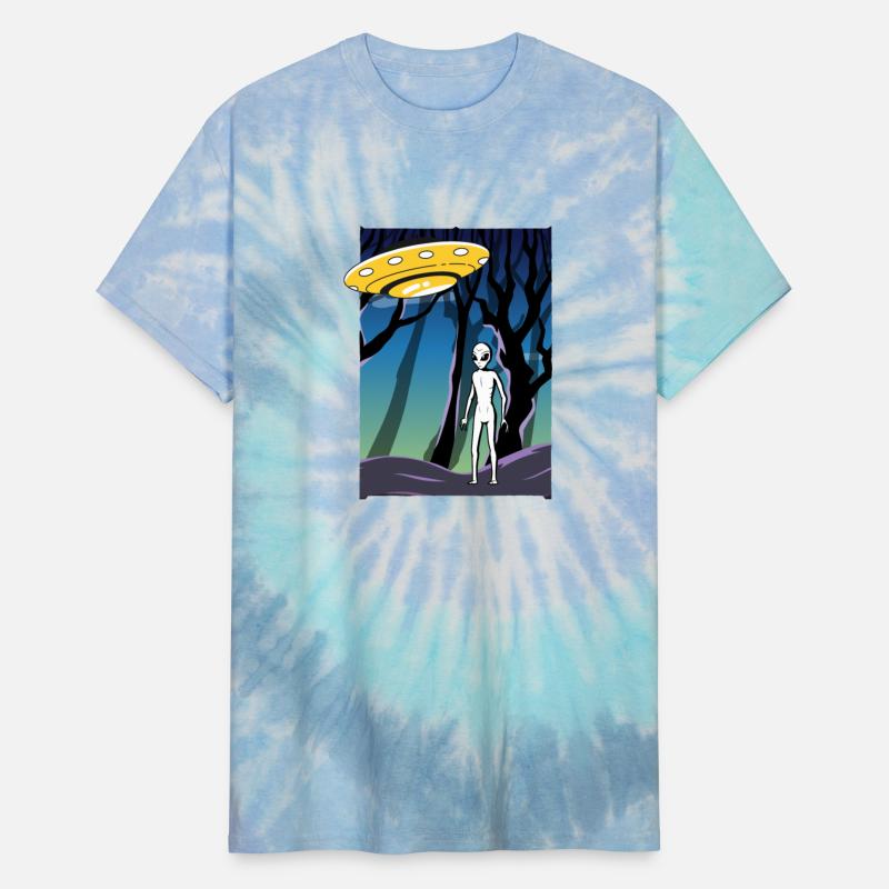 UFO alien funny cute flying spaceship astronaut