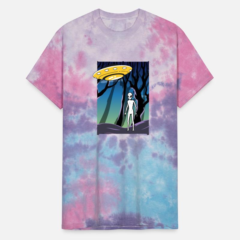 UFO alien funny cute flying spaceship astronaut