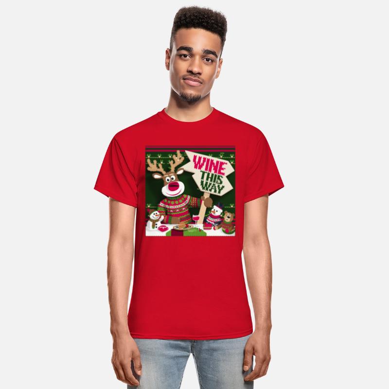 Ugly Christmas Sweater Reindeer with friends