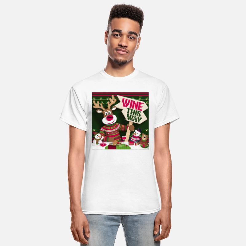 Ugly Christmas Sweater Reindeer with friends