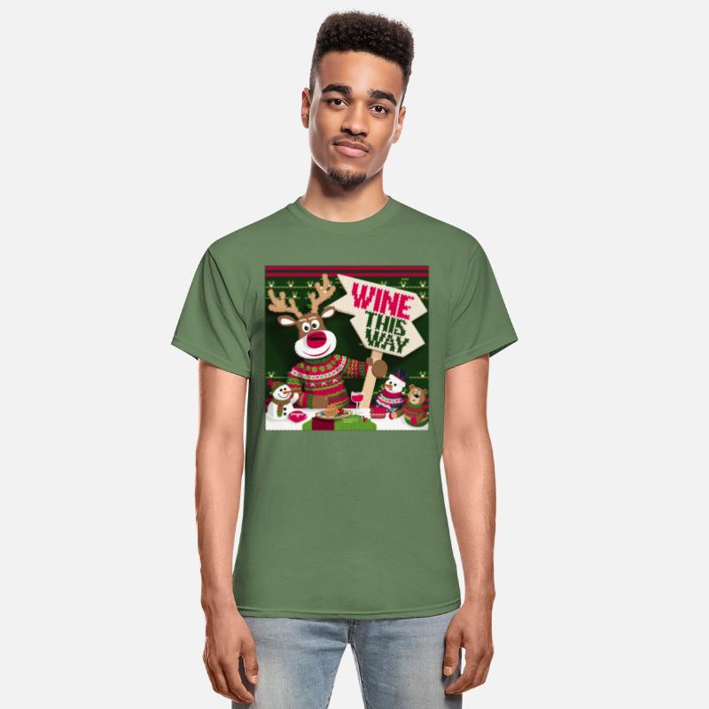 Ugly Christmas Sweater Reindeer with friends