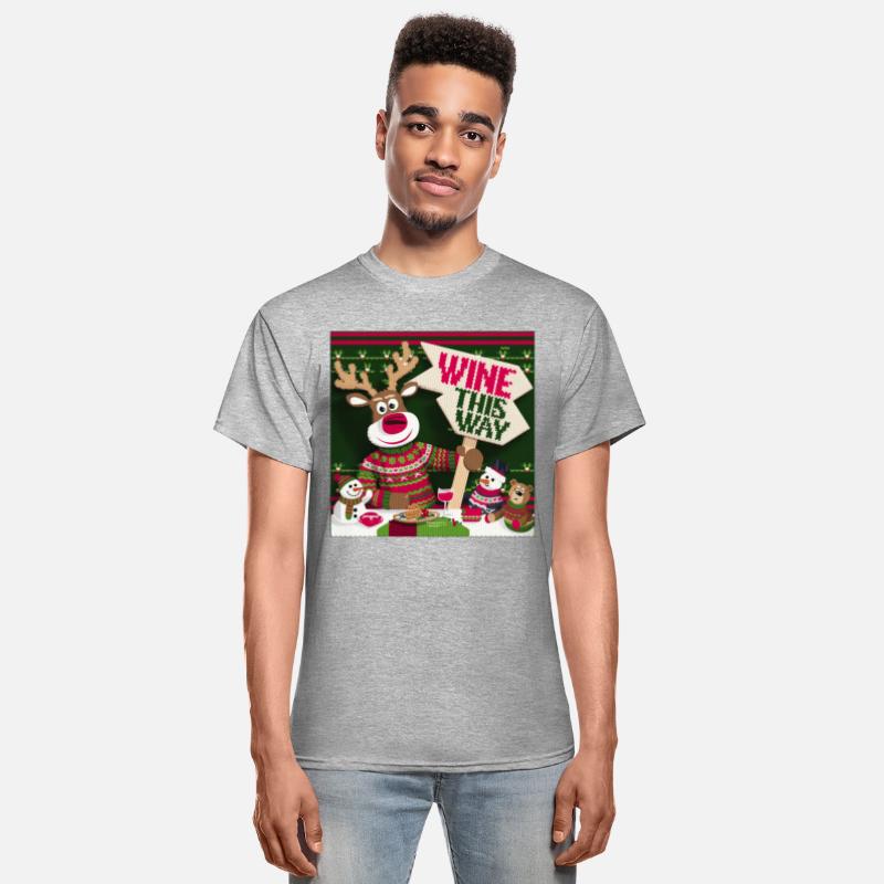 Ugly Christmas Sweater Reindeer with friends