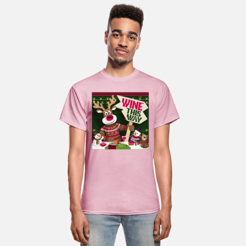 Ugly Christmas Sweater Reindeer with friends