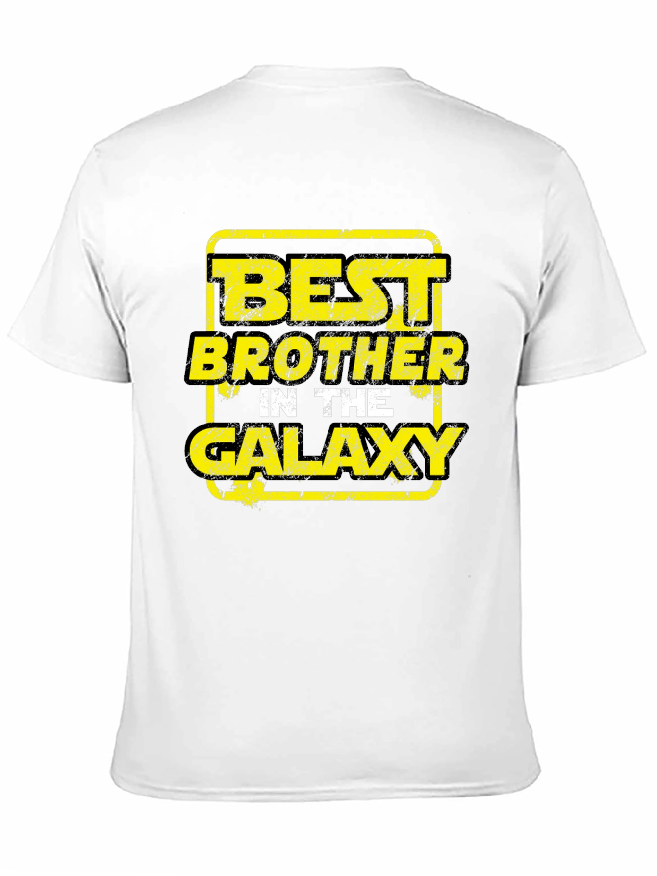 Best Brother in the Galaxy Black T-Shirt