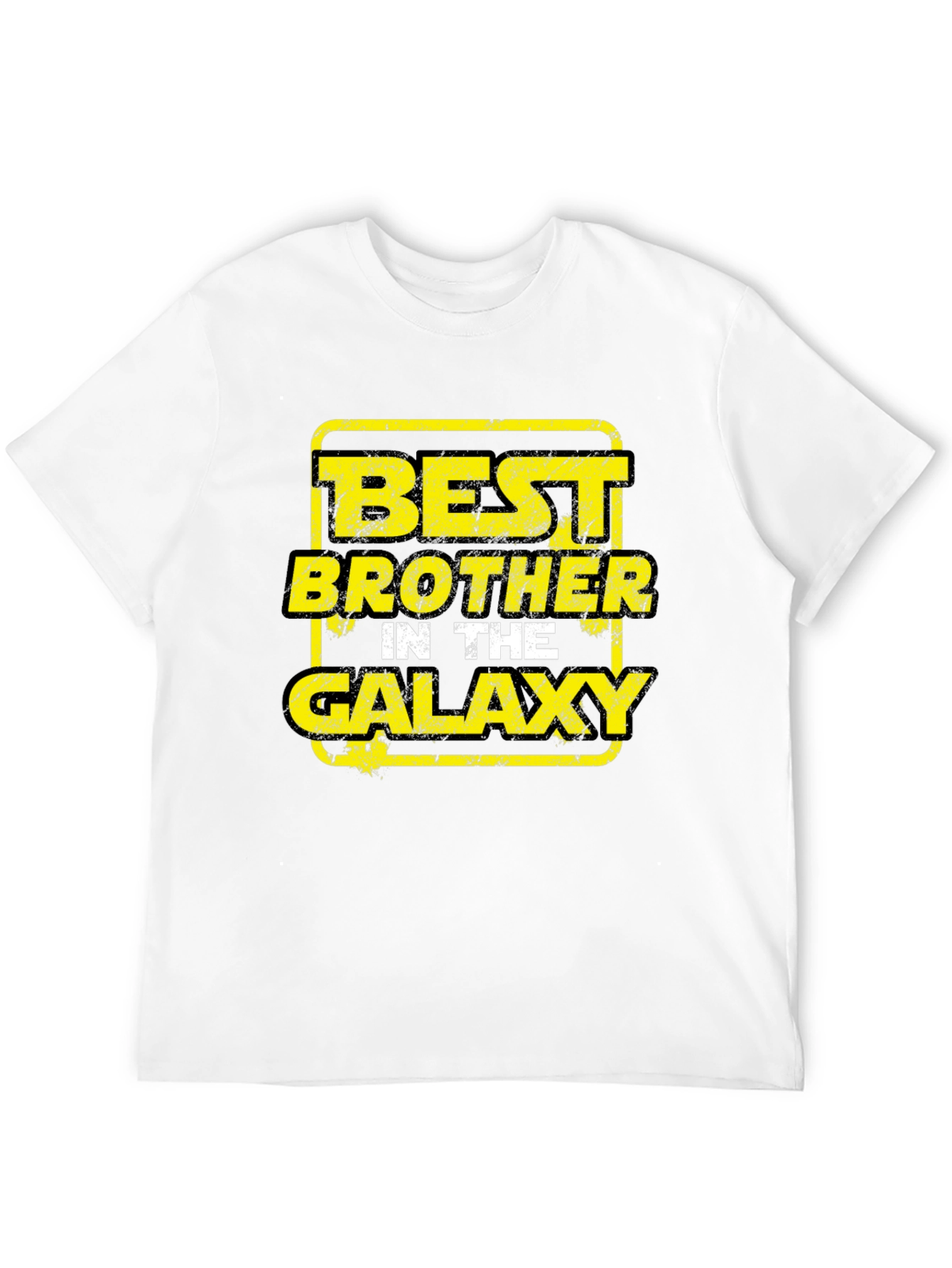 Best Brother in the Galaxy Black T-Shirt