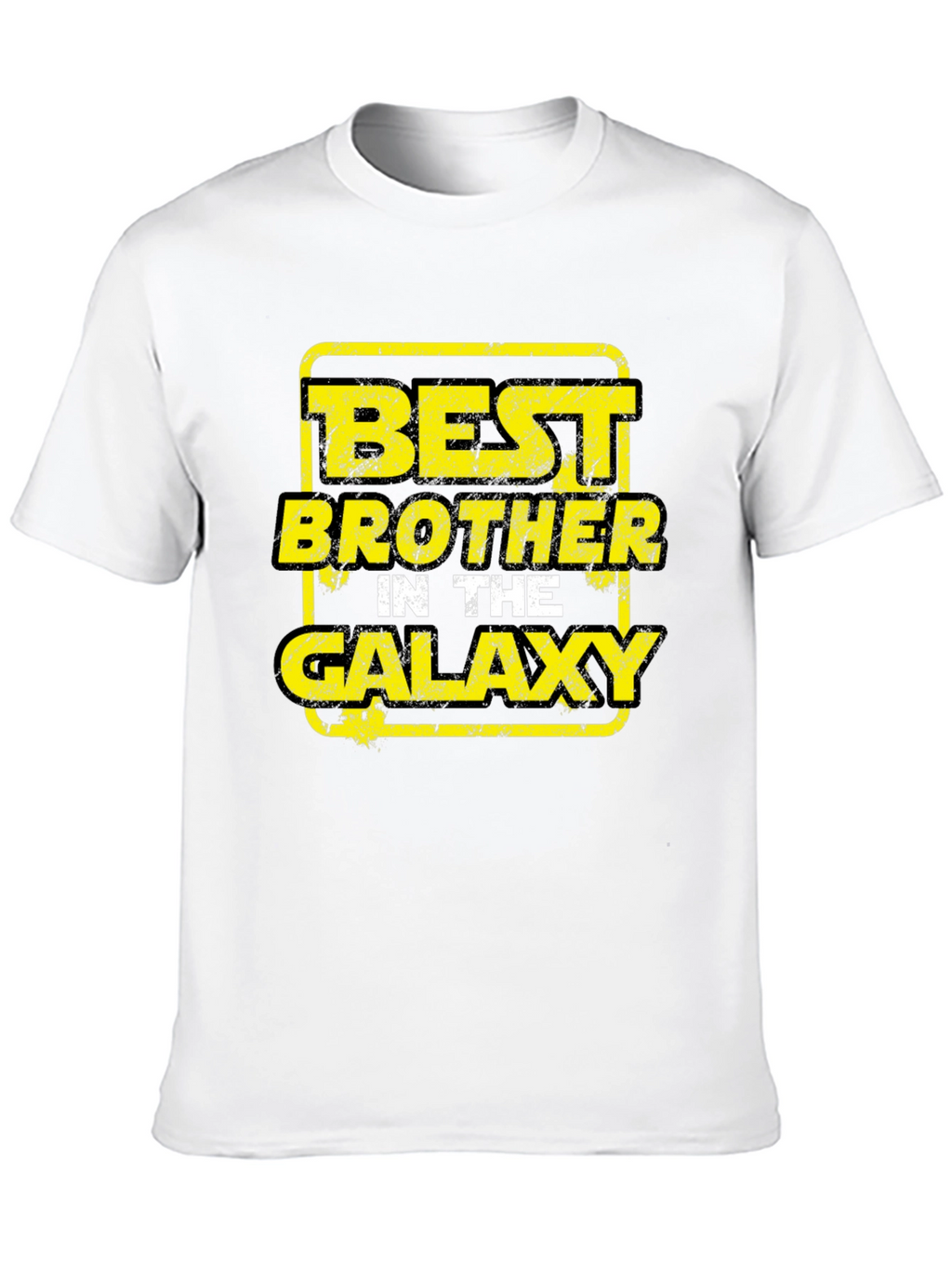 Best Brother in the Galaxy Black T-Shirt