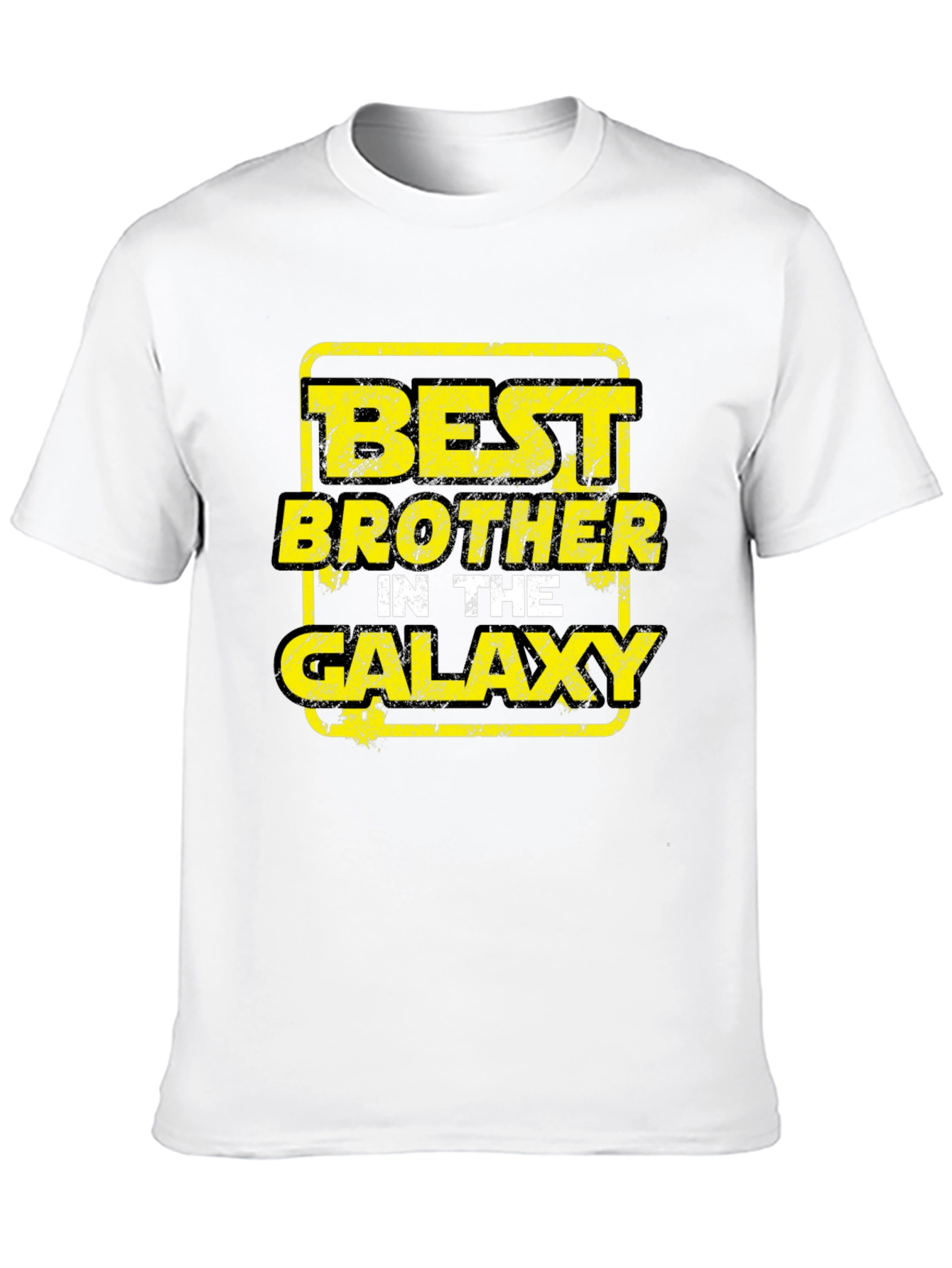 Best Brother in the Galaxy Black T-Shirt