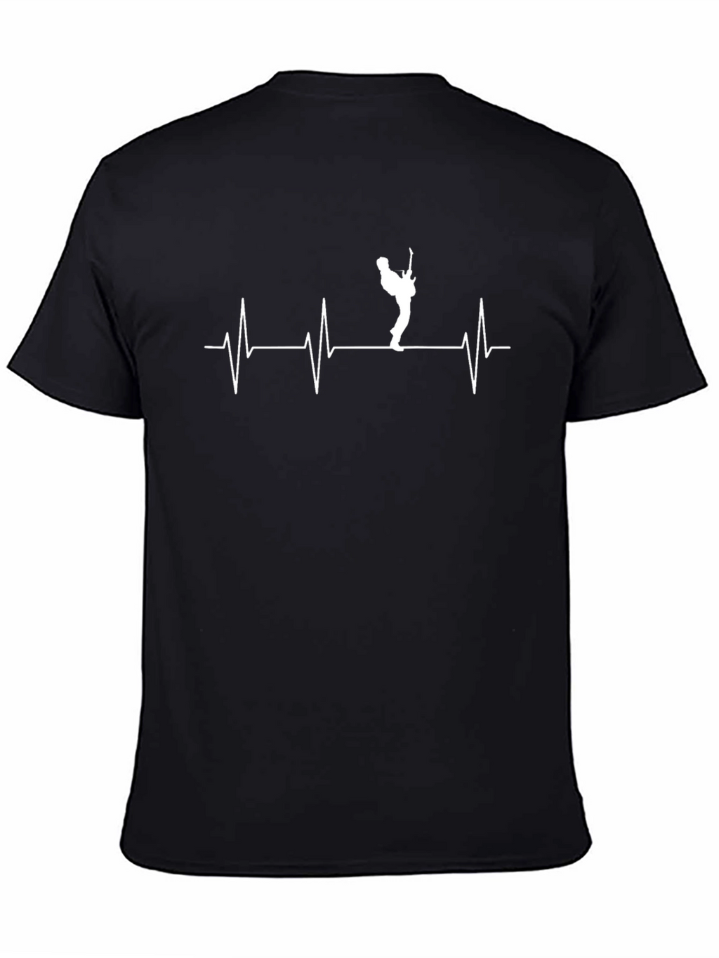 Guitar Heartbeat T-Shirt - Musicians Pulse