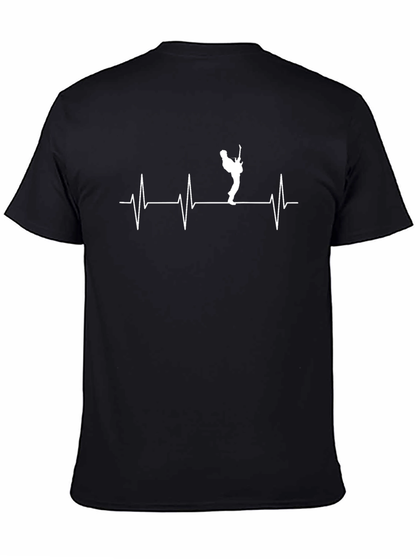 Guitar Heartbeat T-Shirt - Musicians Pulse