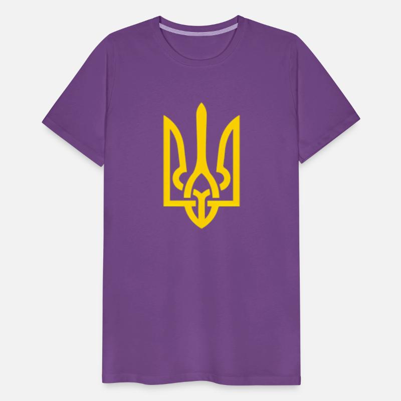 Ukraine Trident Symbol Middle Ukrainian Zeleny