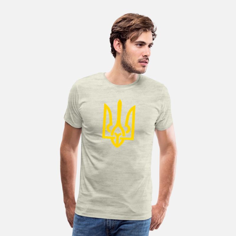 Ukraine Trident Symbol Middle Ukrainian Zeleny