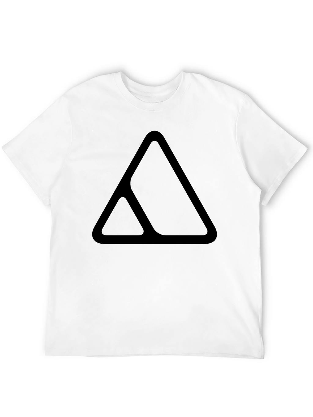 Modern Minimalist Black Graphic Tee
