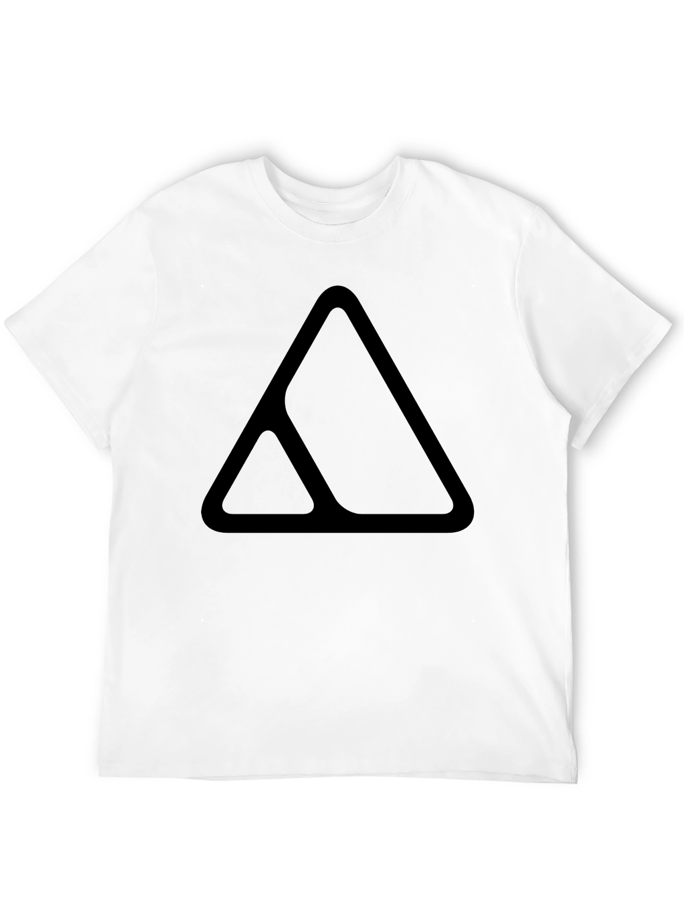 Modern Minimalist Black Graphic Tee