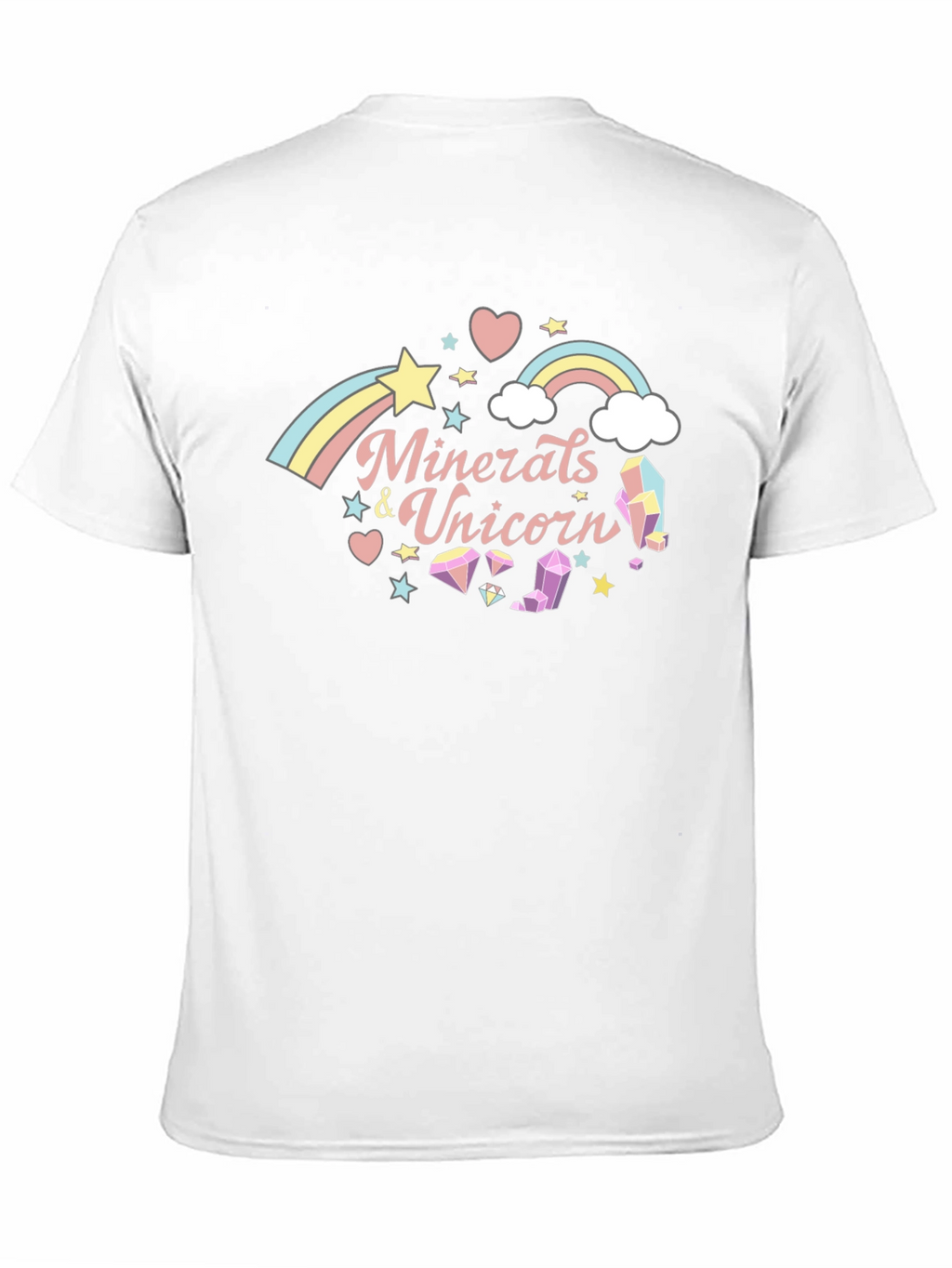 Minerals & Unicorns Black Graphic T-Shirt