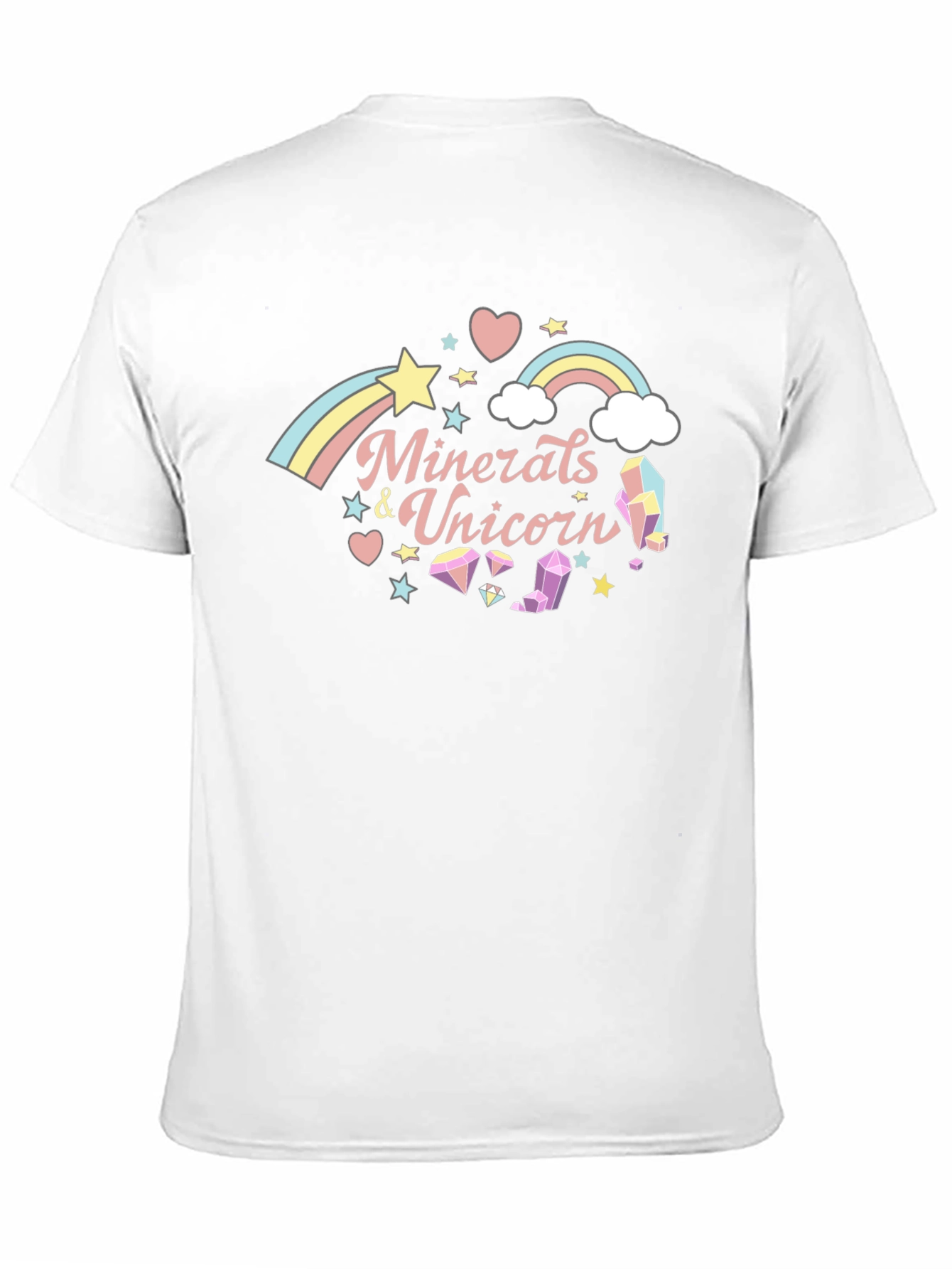 Minerals & Unicorns Black Graphic T-Shirt