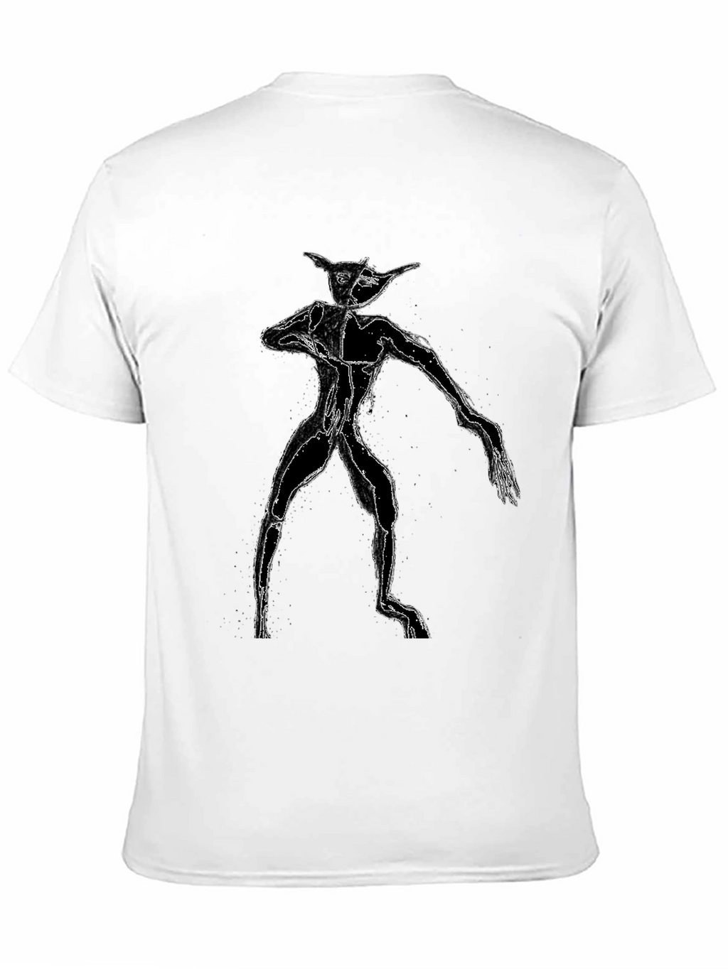 Monster Graphic Black T-Shirt