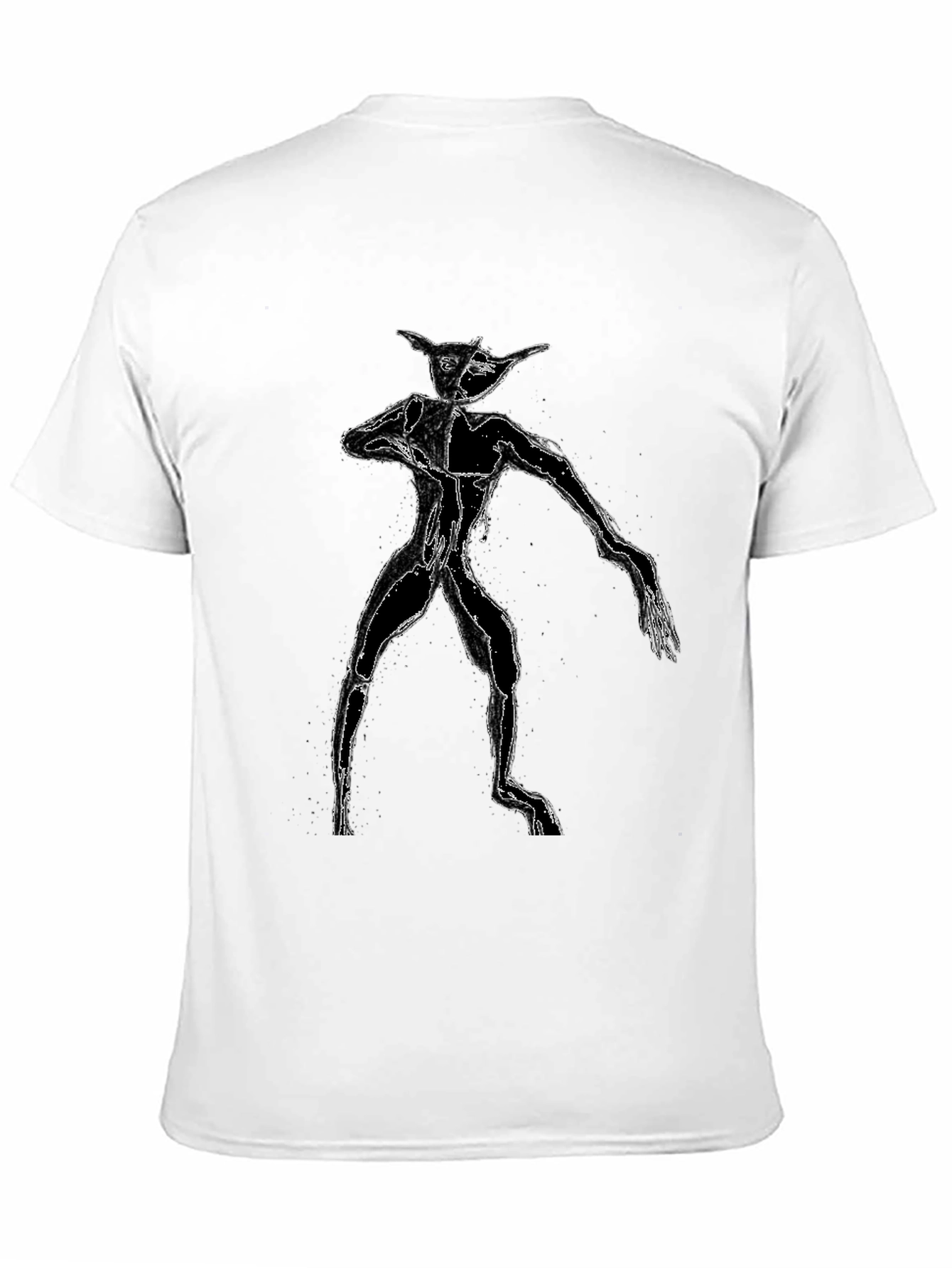 Monster Graphic Black T-Shirt