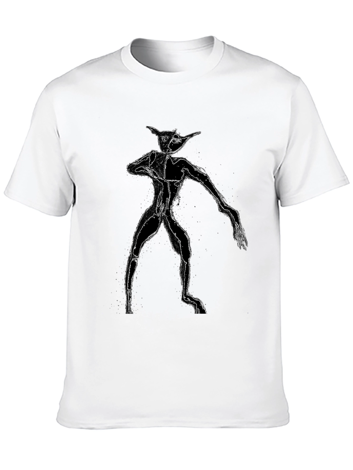 Monster Graphic Black T-Shirt