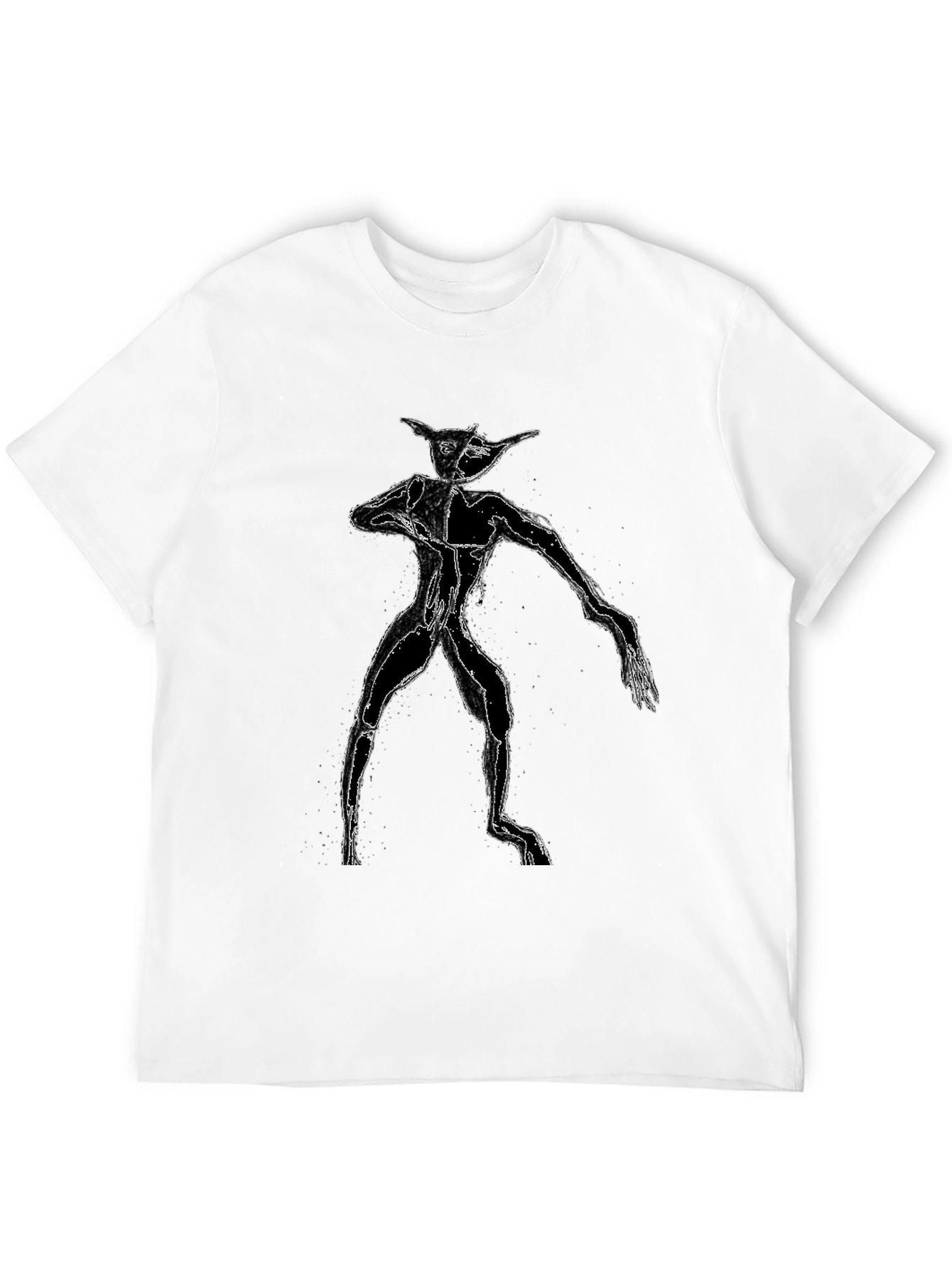 Monster Graphic Black T-Shirt