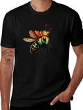 King Bee Graphic Tee - Trendy Black T-Shirt